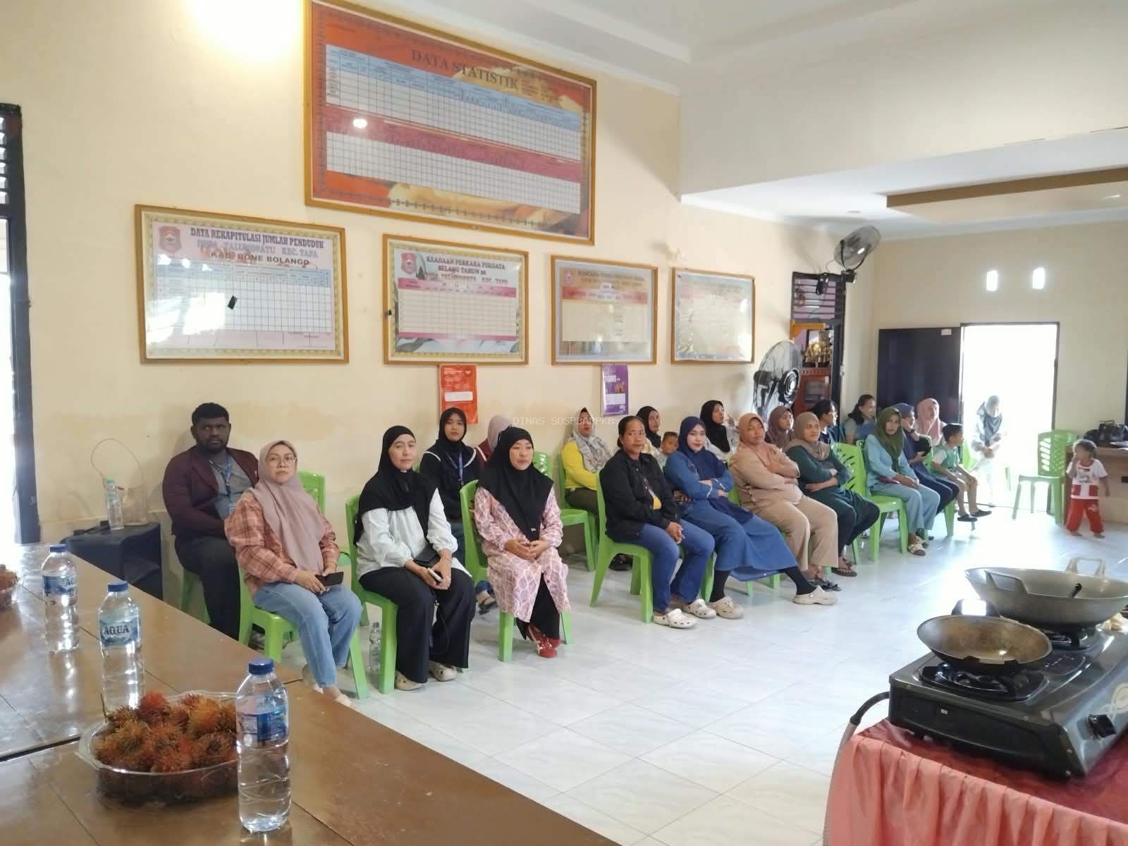 Cegah Stunting, Dinas Sosial P3APPKB dan Desa Talumopatu Kabupaten Bone Bolango Gelar Program DASHAT